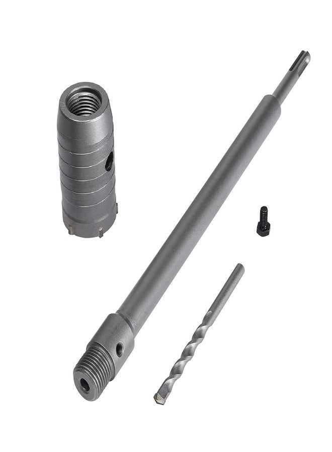 KING-PRO KING PRO SDS Plus Concrete Core Drill Bit Set, 40mm Diameter, 350mm Rod Length - Image 1